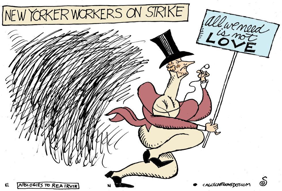 Strike At New Yorker