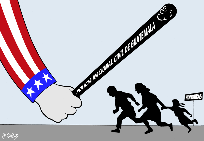Guatemala stops Honduran migrants
