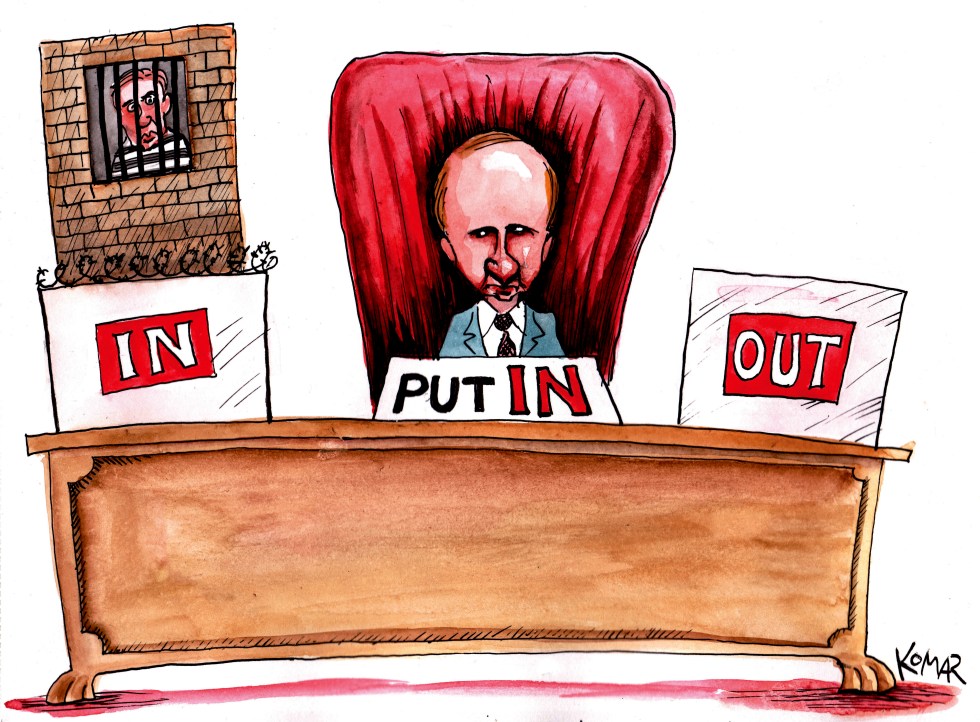 Putin's desk