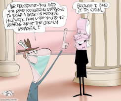 BIDEN'S MASK ORDER by Gary McCoy