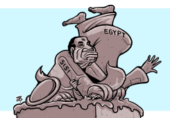 SISI & EGYPT  by Emad Hajjaj