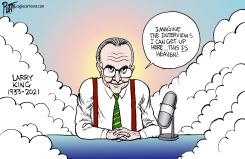 LARRY KING'S HEAVEN by Bruce Plante