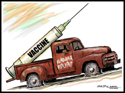 ALABAMA VAX ROLLOUT  by J.D. Crowe