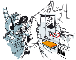 RIAA VS PEER2PEER by Frederick Deligne