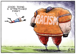 THE BIG TACKLE by Christopher Weyant