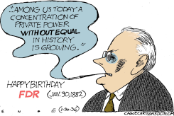 HAPPY BIRTHDAY FDR by Randall Enos