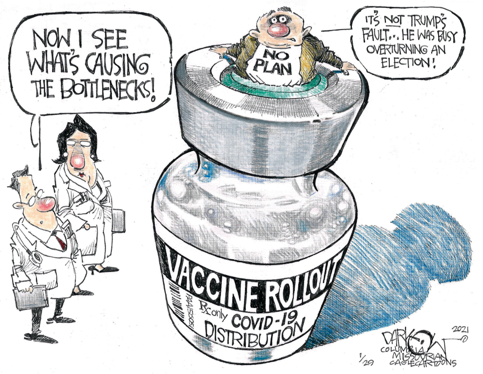 Vaccine distribution bottleneck