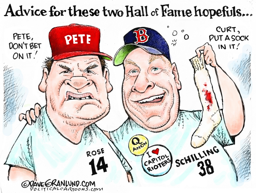 Curt Schilling and Pete Rose
