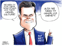 THE GAETZ KEEPER by Dave Whamond