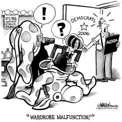 DEMOCRATS WARDROBE MALFUNCTION by R.J. Matson