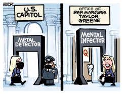 Q-ANON CONGRESSWOMAN by Steve Sack