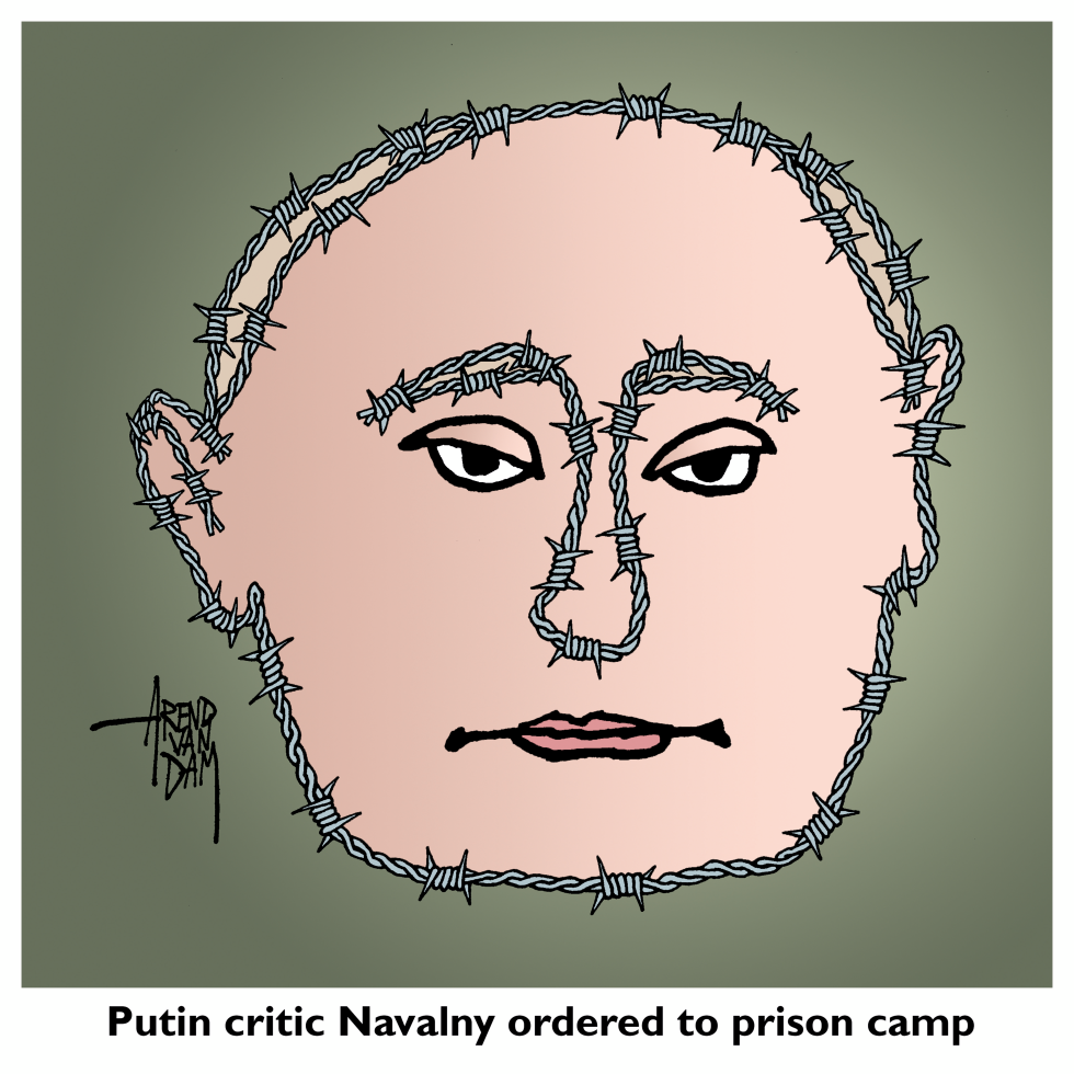 Navalny in prison camp