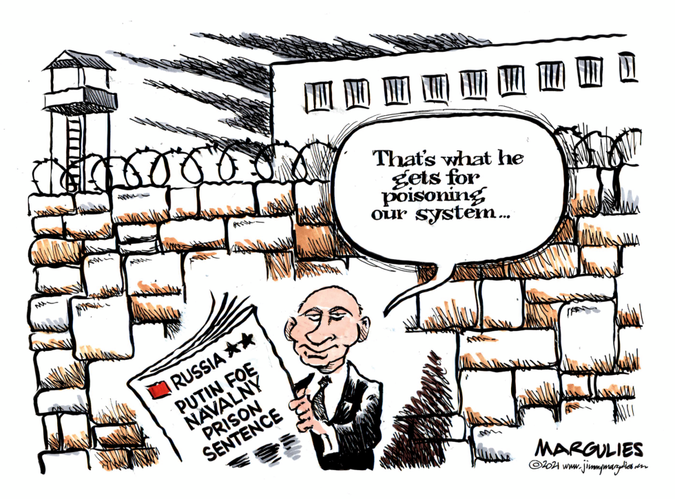 Putin and Navalny