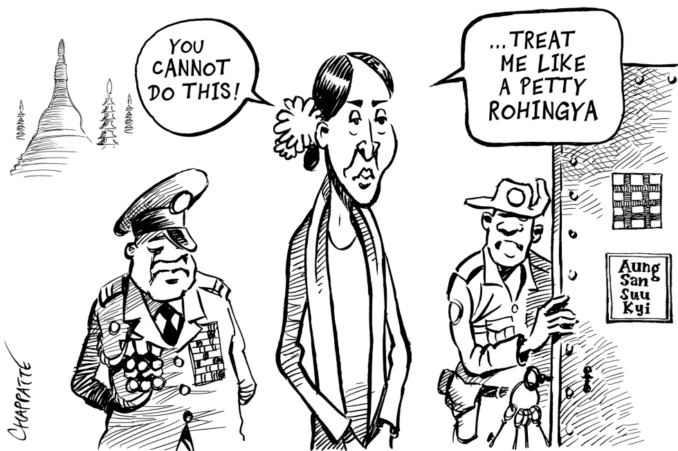 Aung San Suu Kyi arrested