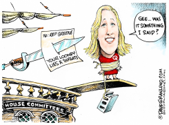 REP GREENE PUNISHED by Dave Granlund