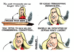 MARJORIE TAYLOR GREENE by Jimmy Margulies