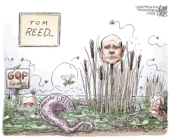 SWAMP REED by Adam Zyglis
