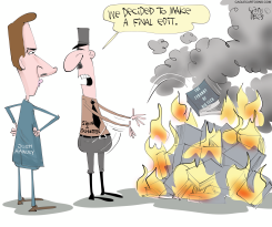 BURNING HAWLEY'S BOOK by Gary McCoy
