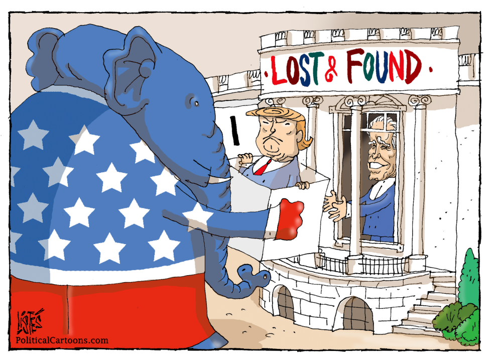 Lost and Found Trump and Biden