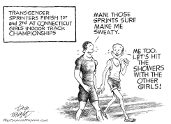 TRANSGENDER SPRINTER by Dick Wright
