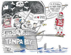 CHIEFS WALK THE PLANK by John Darkow