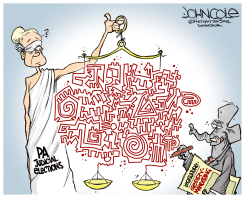 LOCAL PA JUDICIAL GERRYMANDERING by John Cole