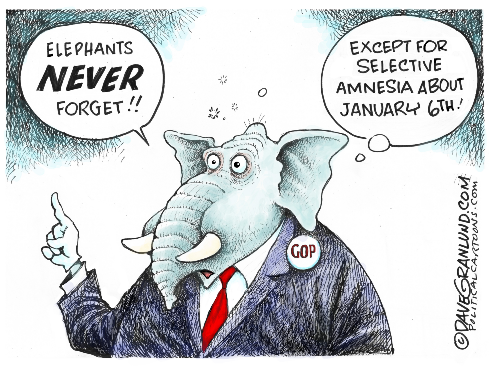 GOP Jan 6th amnesia
