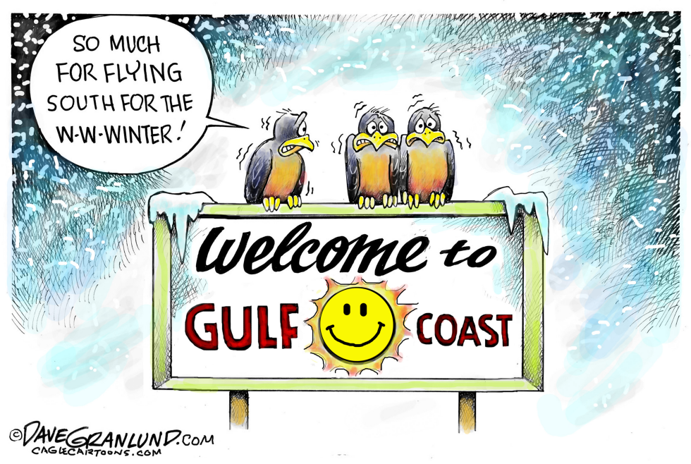 Freezing South