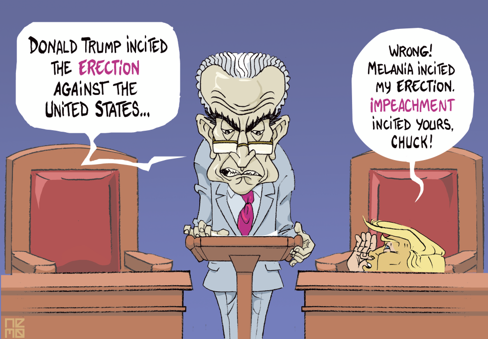 Trump erection