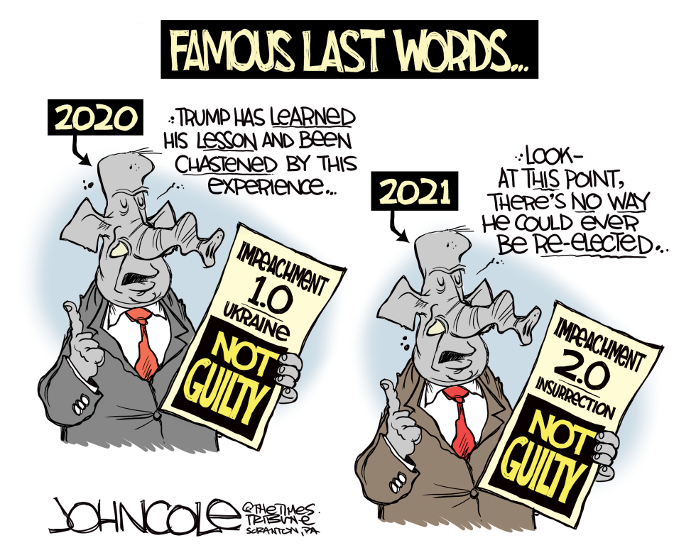Famous last words