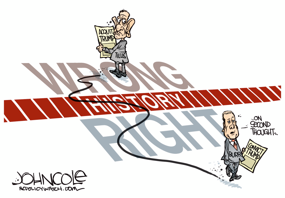 LOCAL NC - Burr on the right side of history