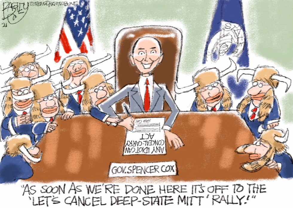 UTAH - Romney and Cox