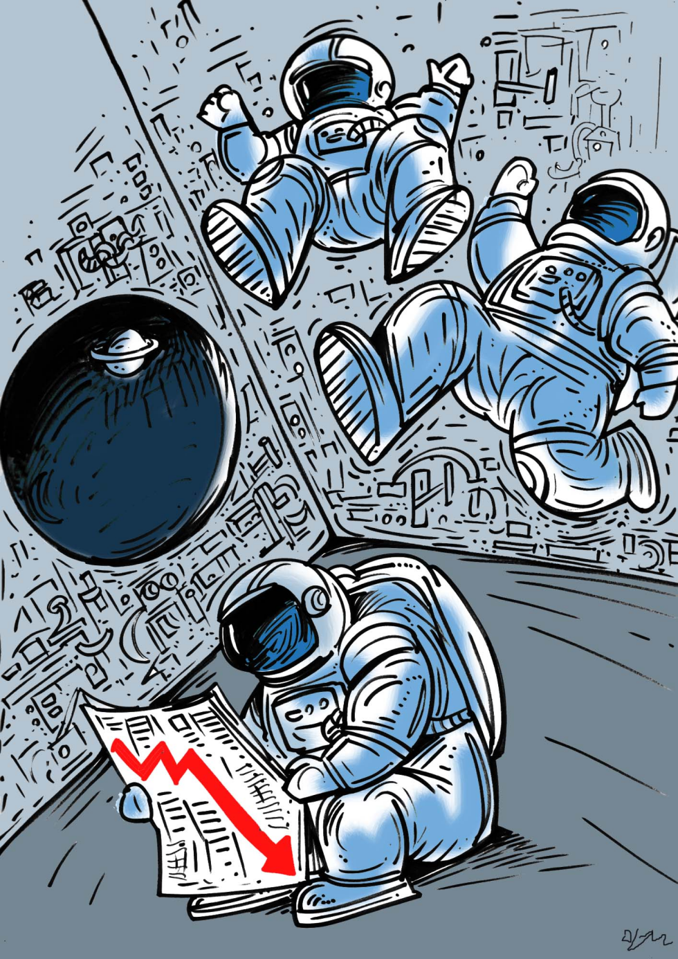Men In Space