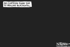 COLD WEATHER AND ROLLING BLACKOUTS by Jeff Koterba