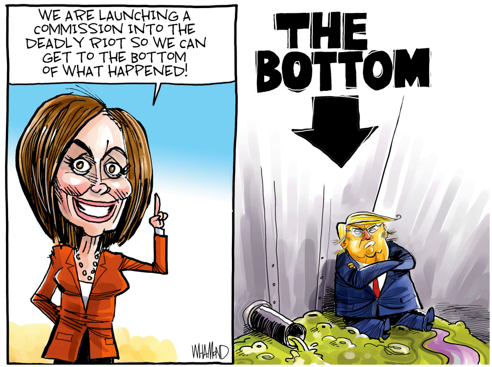 Pelosi gets to the bottom of it