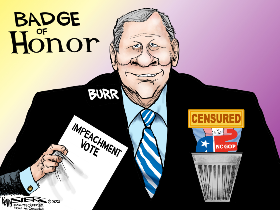 NORTH CAROLINA Senator Burr Vote