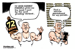 TRYING TO GET A VACCINE APPOINTMENT by Jimmy Margulies