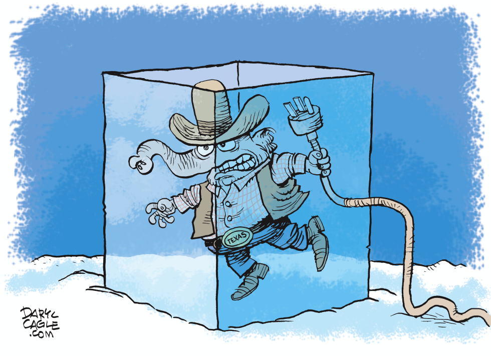 Texas Electrical Ice Cube