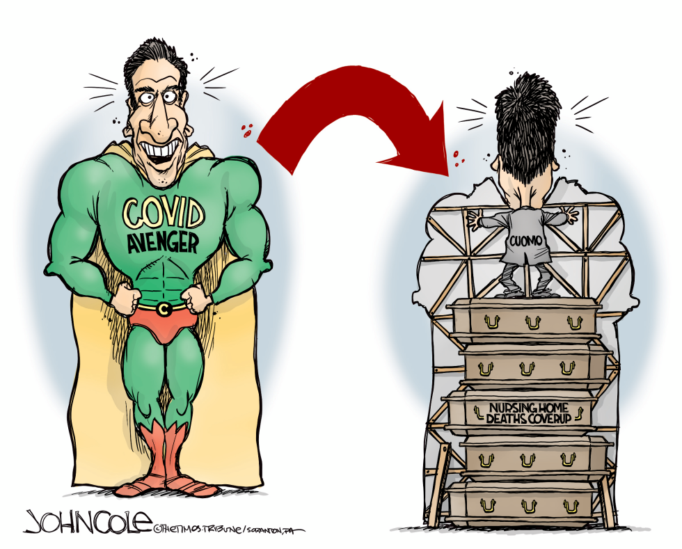 Cuomo the COVID superhero