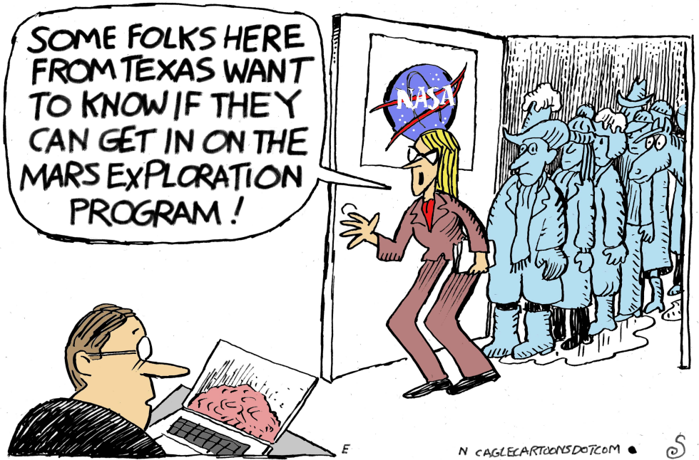 Texans On Mars