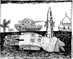 PINOCCHIO IN IRAQ by Osmani Simanca