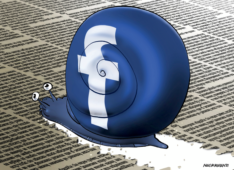 Free press according to Facebook.