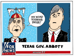 TEXAS CATASTROPHE by Bob Englehart
