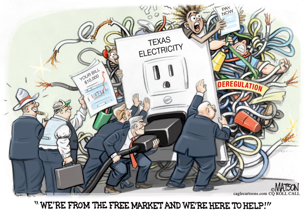 Free Market Messes Up Texas Electricity