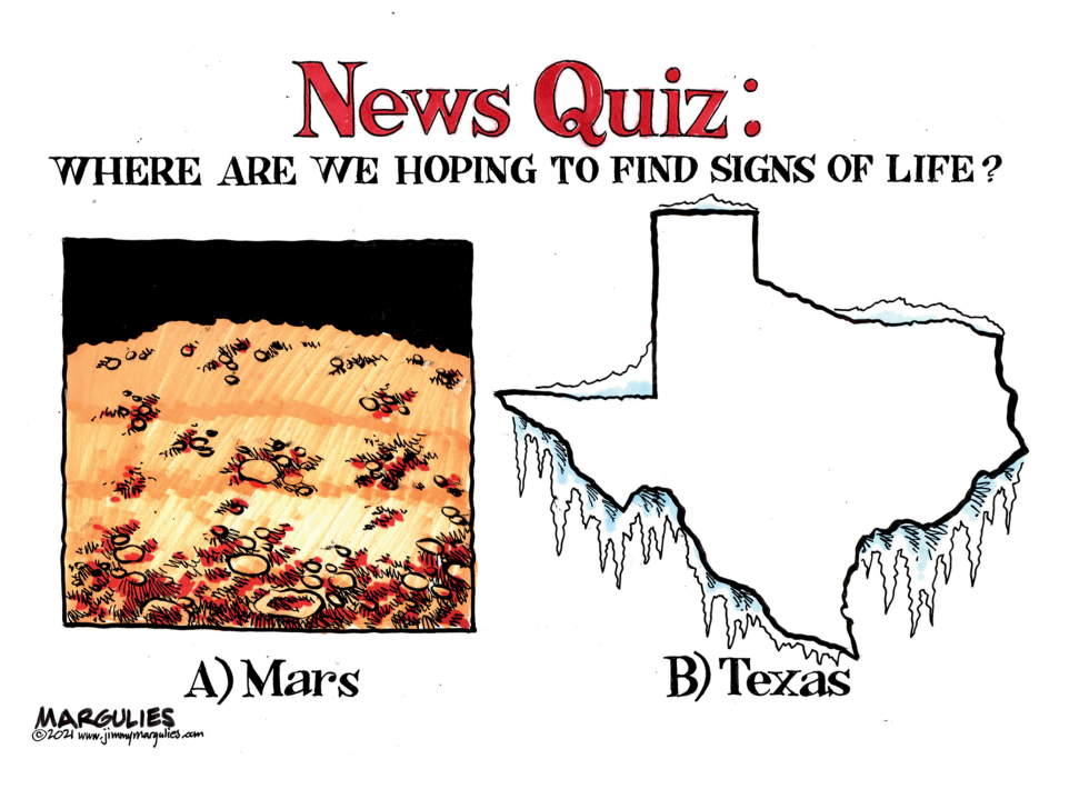 Looking for signs of life