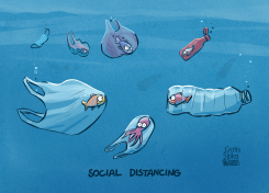 SOCIAL DISTANCING by Gatis Sluka