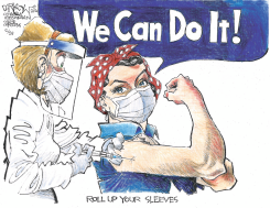 ROLL UP YOUR SLEEVES by John Darkow