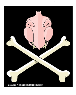 FLAG OF THE BIRD FLU /  by Arcadio Esquivel
