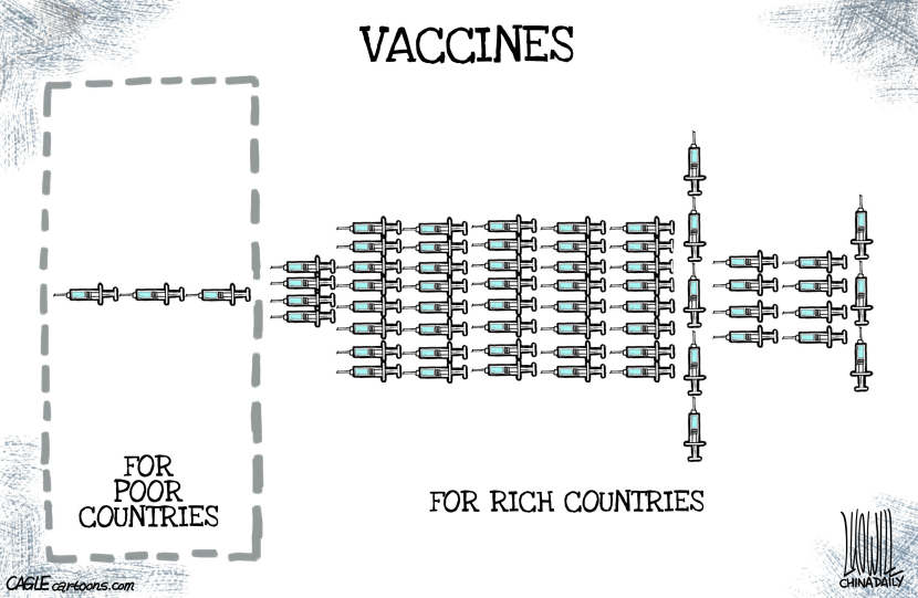 Vaccines for the poor and rich