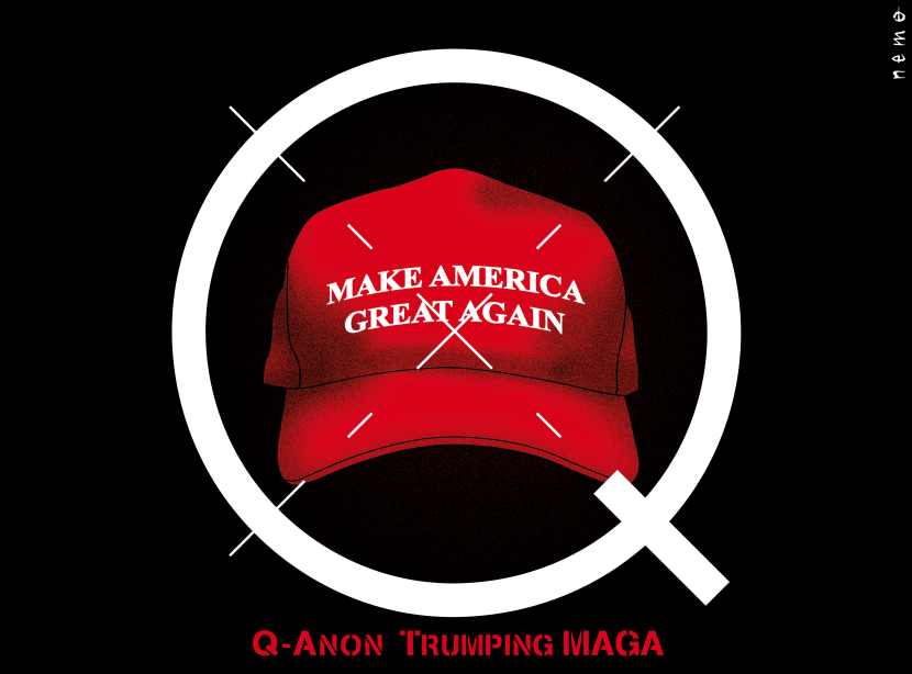 Q-anon trumps maga